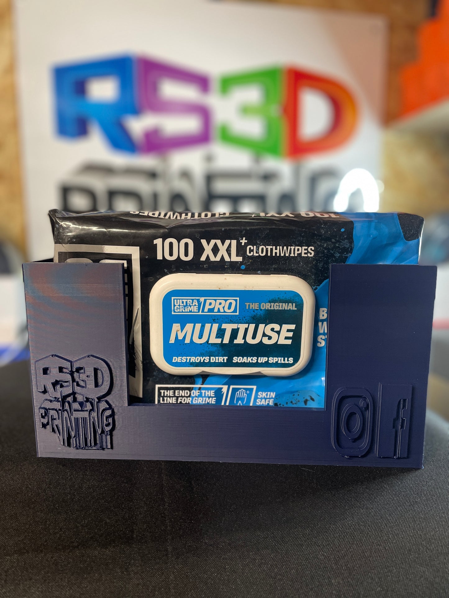 Ultra Grimes Wipes Holder (Horizontal)