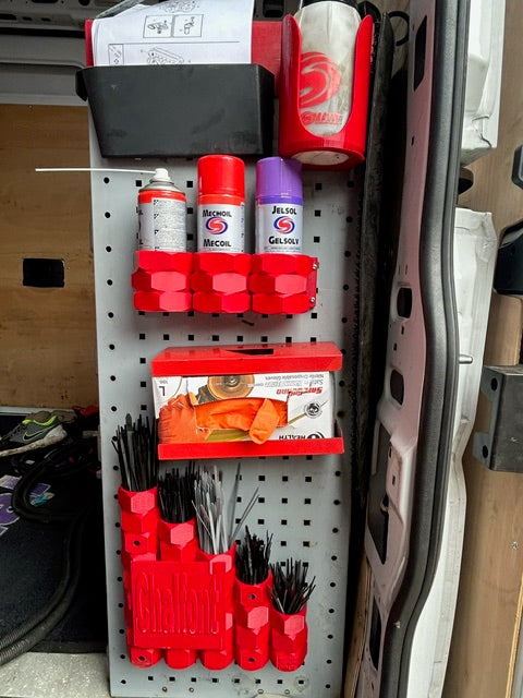 Spray Can Holders (Nut Design)
