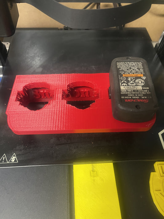 Snap On 14.4V Triple Battery Holder